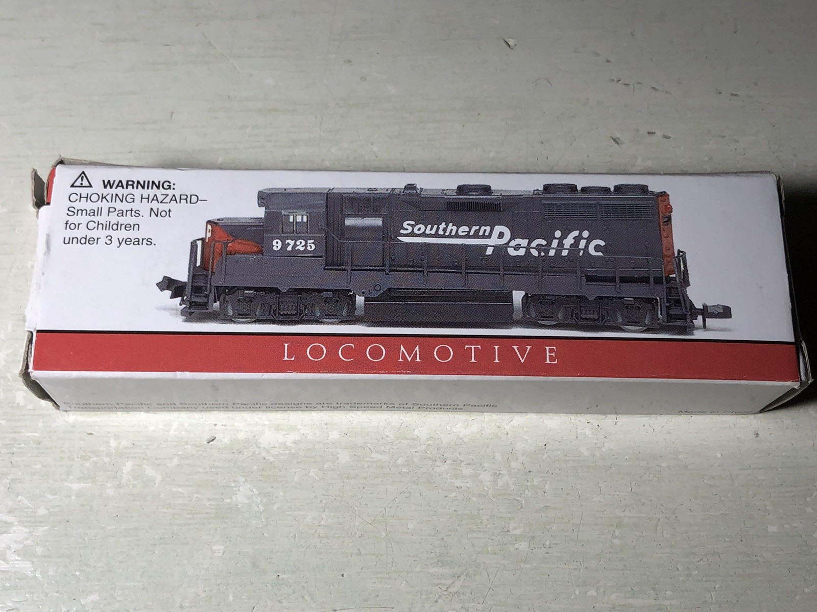 Southern Pacific Dummy Locomotive No.418 High Speed Metal Products N Scale w/Box