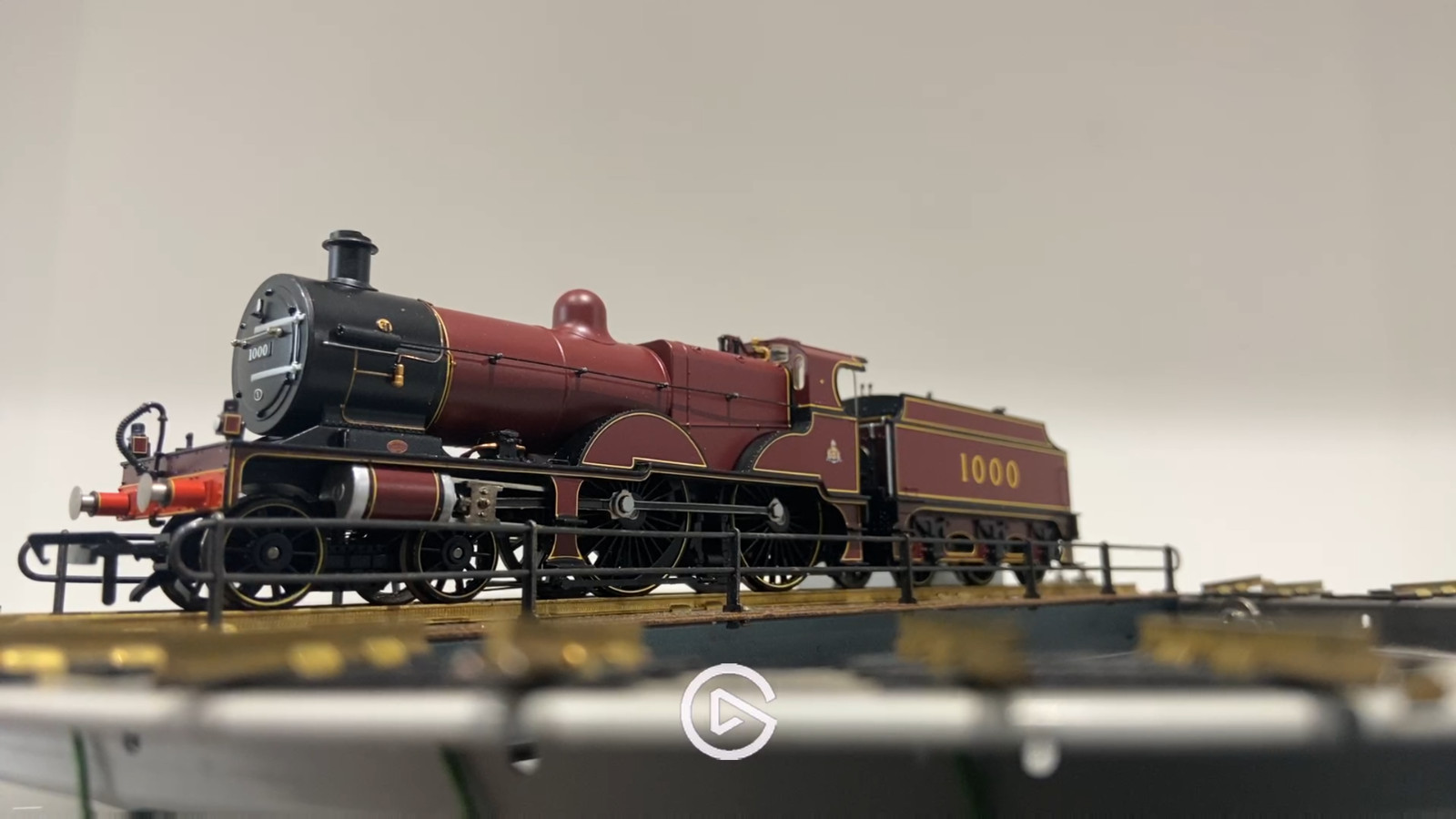 Bachmann Branchline 31-930NRM Midland Compound 4-4-0 1000 Crimson Lake DCC Ready