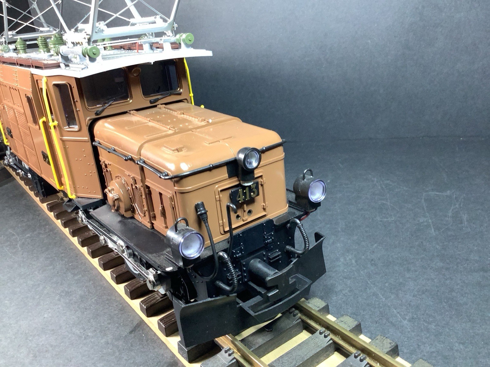 LGB 2040 RHB Electric Locomotive Lehmann Gross Bahn with Box Germany In Box