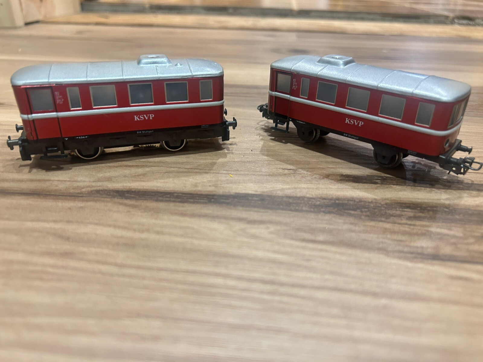 Märklin Primex 3018 Diesel Railcar with Trailer KSVP Gauge H0
