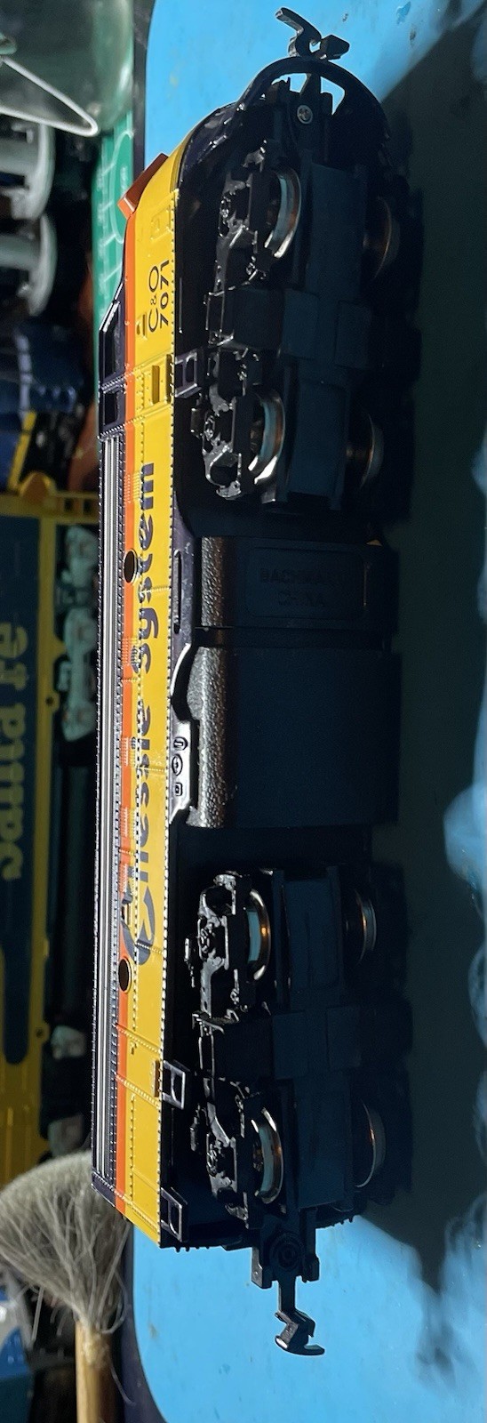 Bachmann Chessie System C&O #7071 F7 Locomotive Engine Diesel Serviced Lot 666