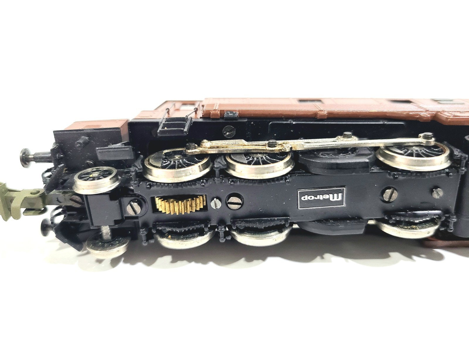 Metropolitan SBB-CFF Ce 6/8 Schlotterbut Brown #14201 HO Brass Model #742