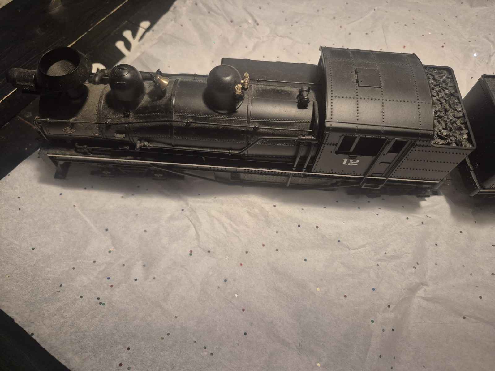 MTH 20-3023-1 W.V.P.&P. Shay Steam Engine & Tender (untested)