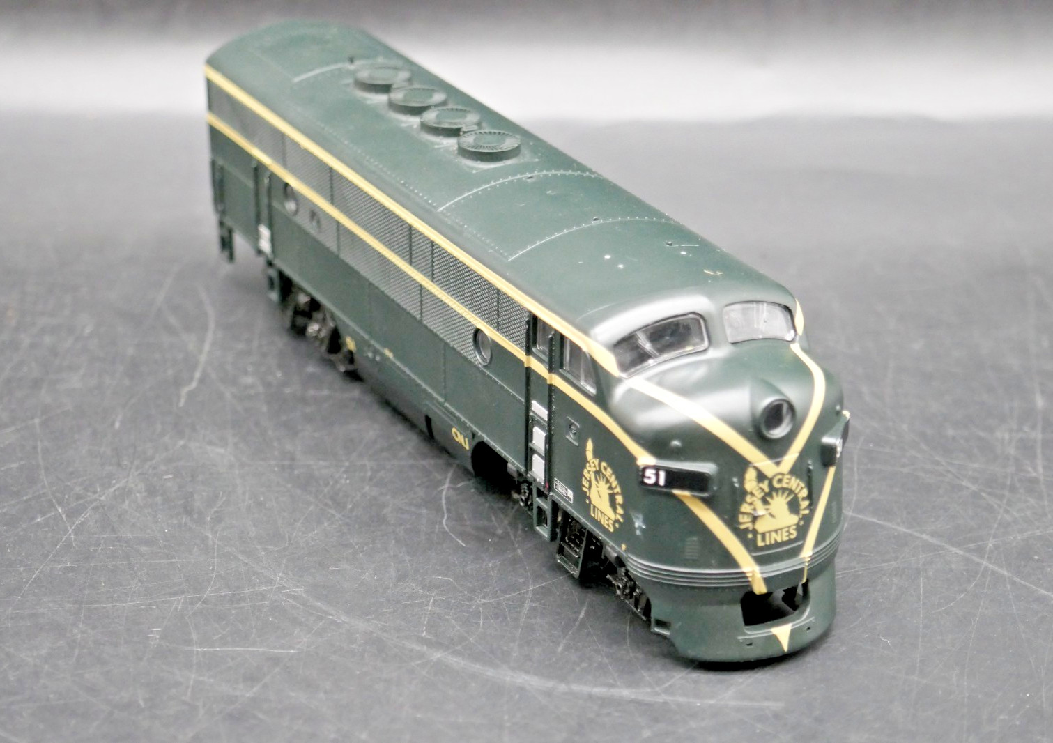 HO Proto 1000 F3 Diesel Locomotive Jersey Central #51 – Parts/Repair *Read Desc