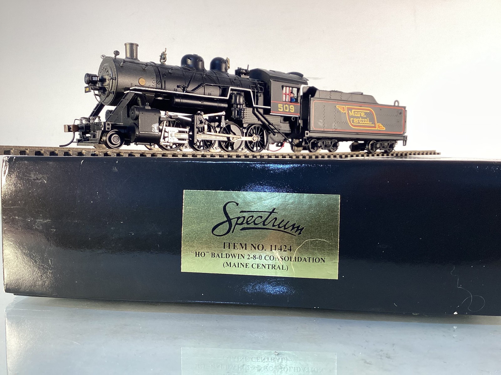 Bachmann Spectrum HO 2-8-0 Maine Central #509, Soundtraxx Sound & Current Keeper