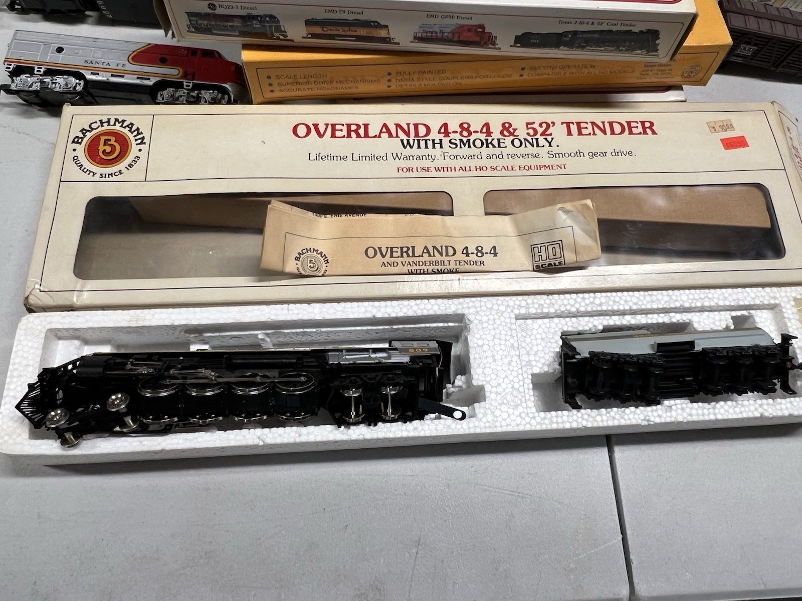HO Scale Train Huge Lot-Bachmann – Atlas – Life Like – Mehano – Read