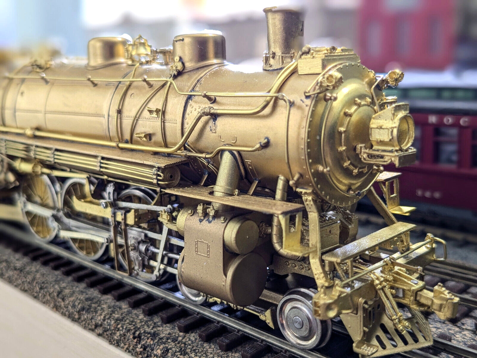 1 OF ONLY 20! *LNIB W&R BRASS NP NORTHERN PACIFIC CLASS Q-6 4-6-2 HO *RUNS G@@D!