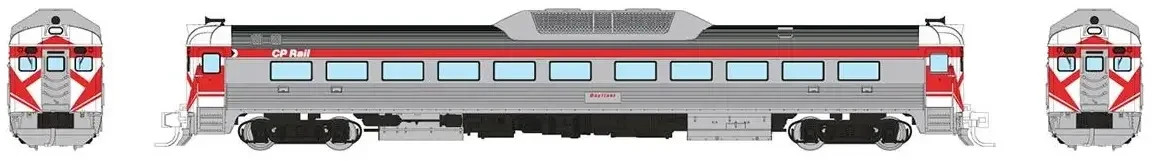 RAPIDO N GAUGE BUDD RDC-1 PH2 DC/DCC READY CP RAIL RED SCHEME 1968 + PN 516007