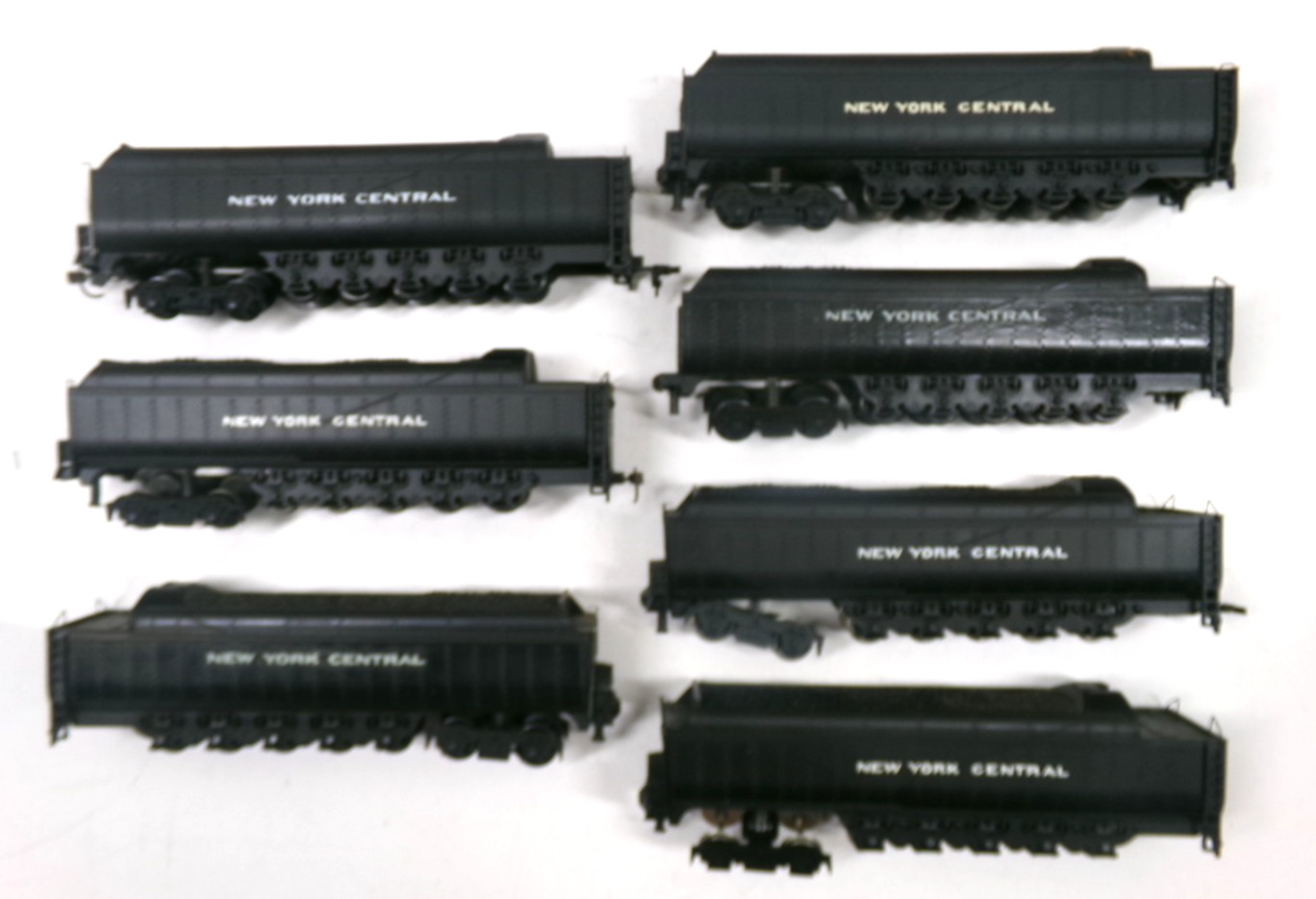 (7) HO Bachmann New York Central centipede tenders (lot 6372)