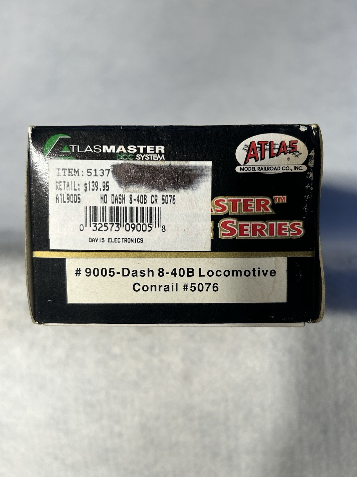Handsome ATLAS Master CONRAIL Dash 8-40B Locomotive Decoder Equipped HO