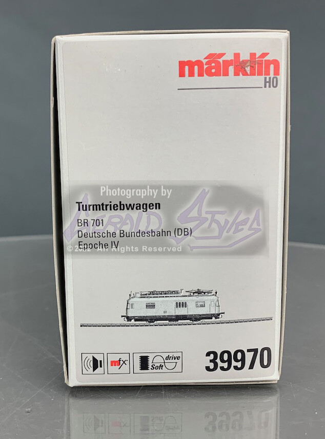 HO Märklin 39970 BR 701 DB Powered Catenary Maintenance Rail Car DCC/SND HO1741