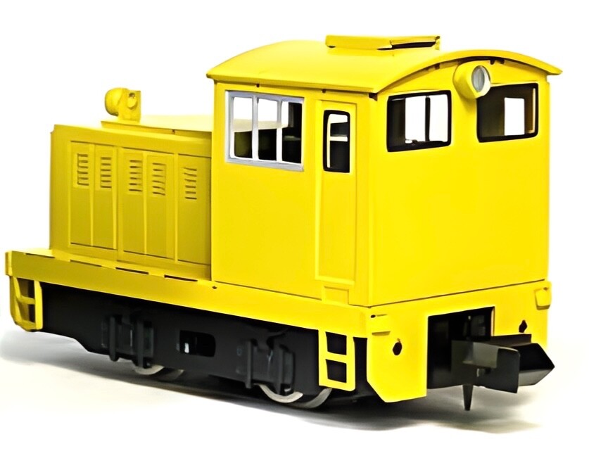 N Scale Aru-Model Rounded-Roof Freelance Diesel Switcher Locomotive Brass Kit