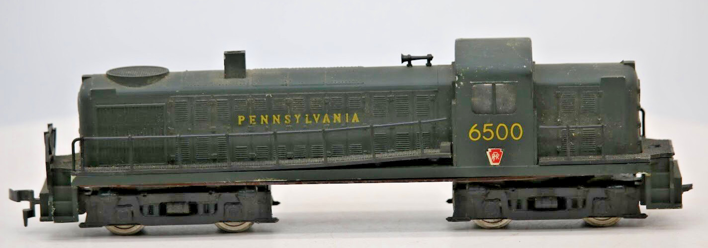 AHM HO Scale Pennsylvania RR RS-2 Diesel Locomotive #6500 PRR Engine 1:87
