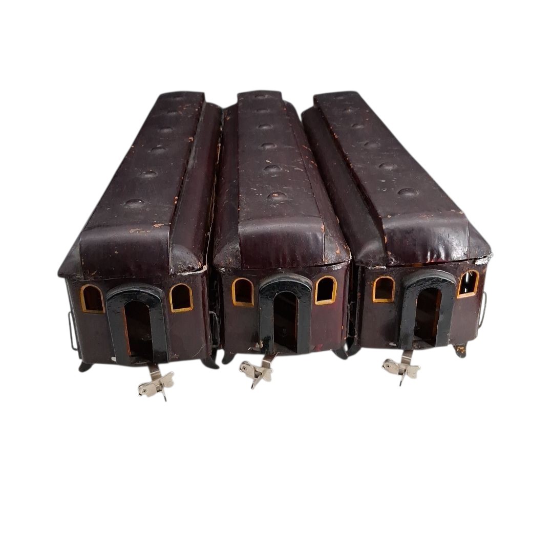 Ives Standard Gauge National Limited Coach Cars Set of 3 Mount Vernon Manon