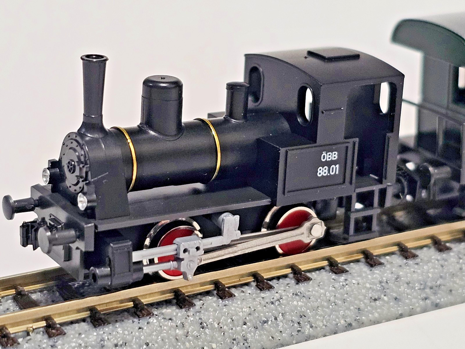 KATO K105003 N SCALE POCKET LINE SERIES STEAM DAMPFLOK MIT PERSONENWAGEN OBB