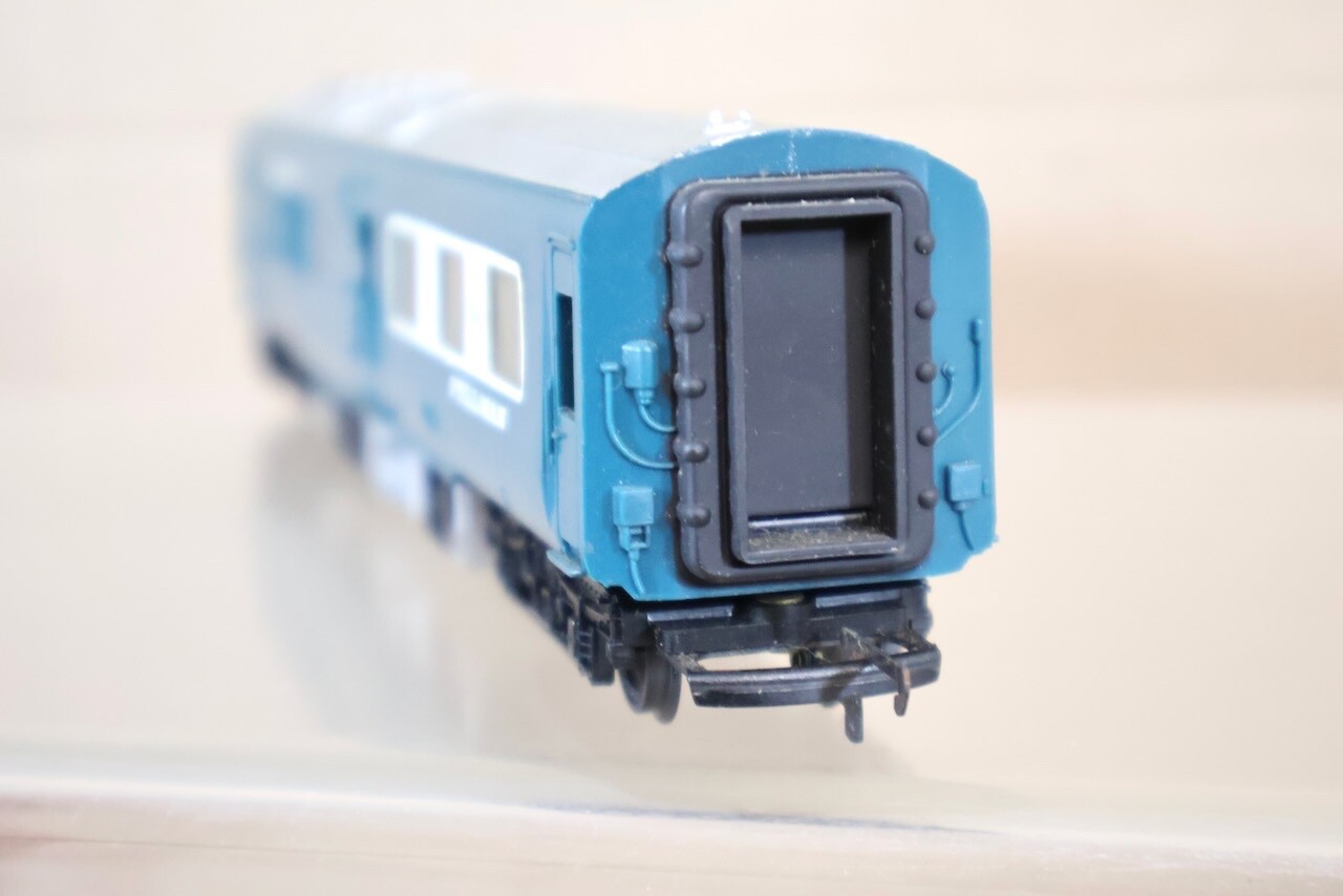 TRIANG HORNBY R555 BR BLUE PULLMAN DMU DIESEL LOCOMOTIVE NON POWER DUMMY CAR oj