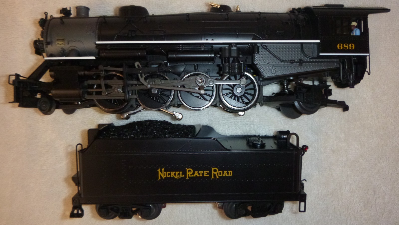 Lionel LEGACY 6-81194 Nickel Plate Road heavy Mikado #689 LNIB Scarce BTO