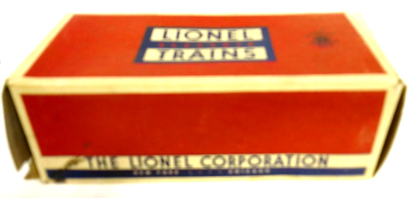 LIONEL EMPTY ORIGINAL BOX FOR 51 NAVY SWITCHER UNIT – STRAIGHT, SQUARE, NO TAPE