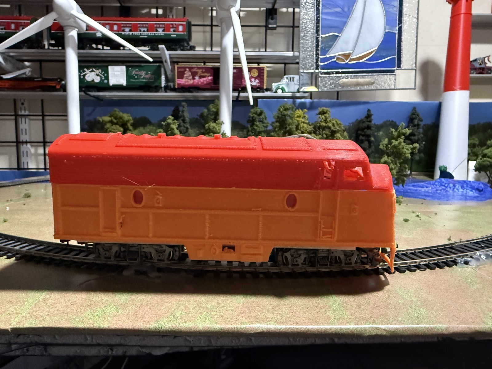 On30 Locomotive Conversion Shell-Convert HO Diesel Locomotives Alco F3 F7 Style