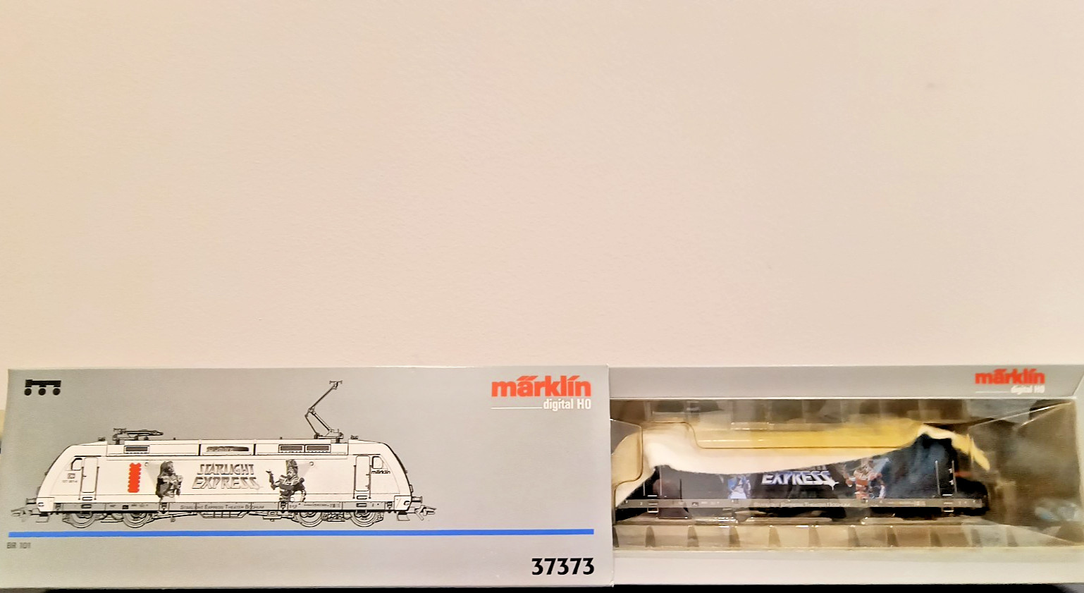 MARKLIN HO 37373 DB AG BR-101 STARLIGHT EXPRESS E-LOK DELTA/DIGITAL NEW IN BOX