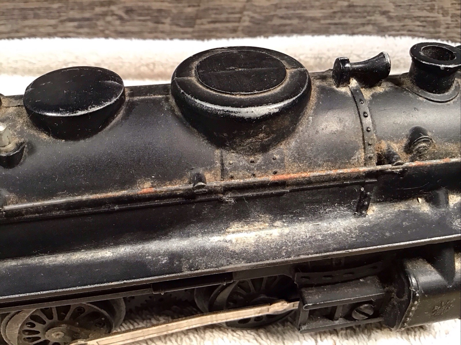 Vintage Marx 666 O Gauge Steam Locomotive 2-4-2 Untested