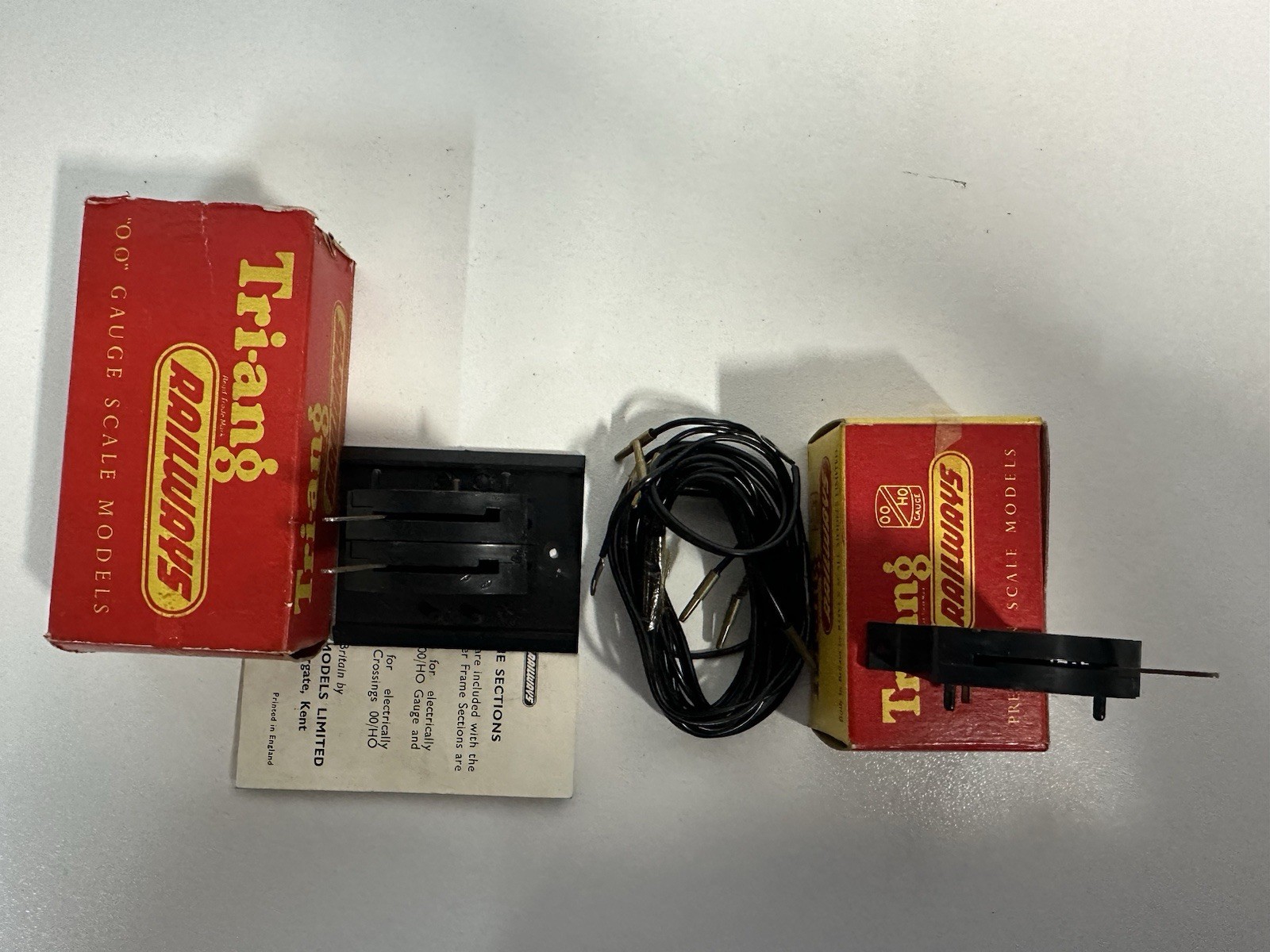 TRIANG RT44 & R144 SWITCHES X 2 BOXED