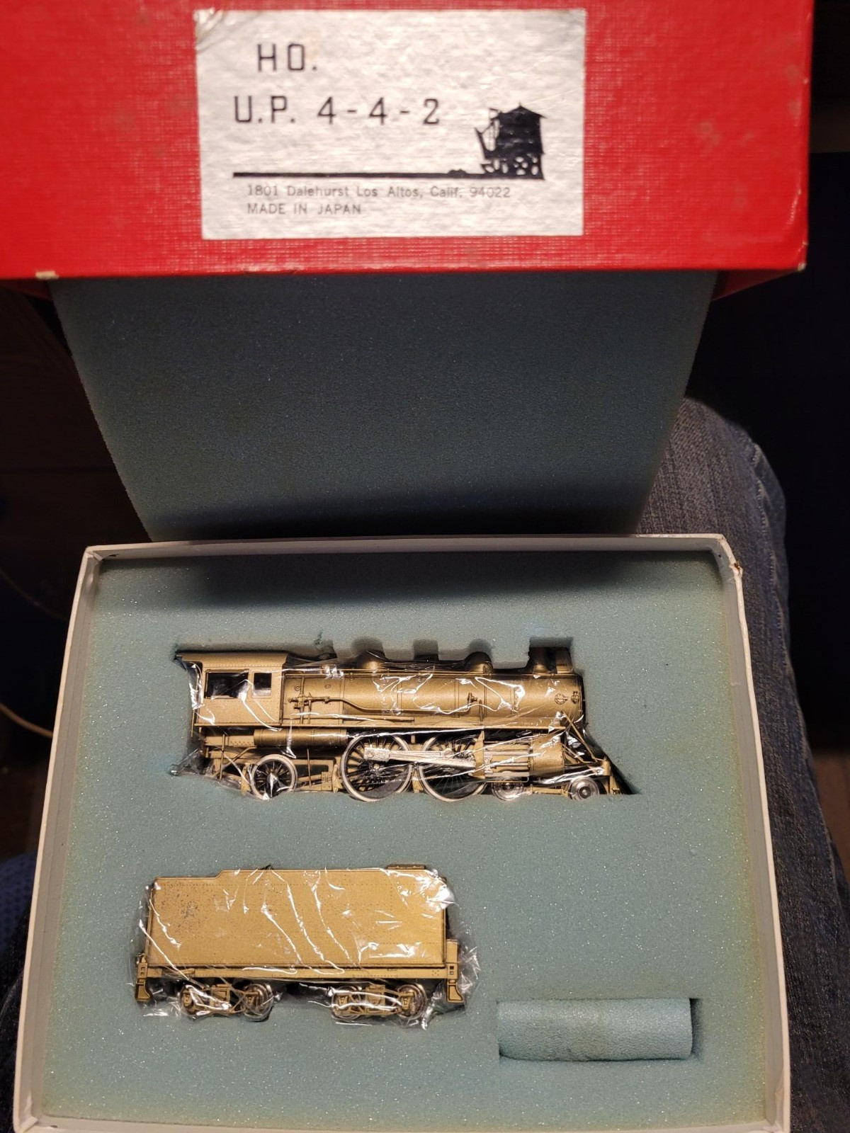 HO Scale BRASS ~ WMC ~ WESTSIDE MODELS ~ Steam UP Union Pacific 4-4-2 CLASS A2