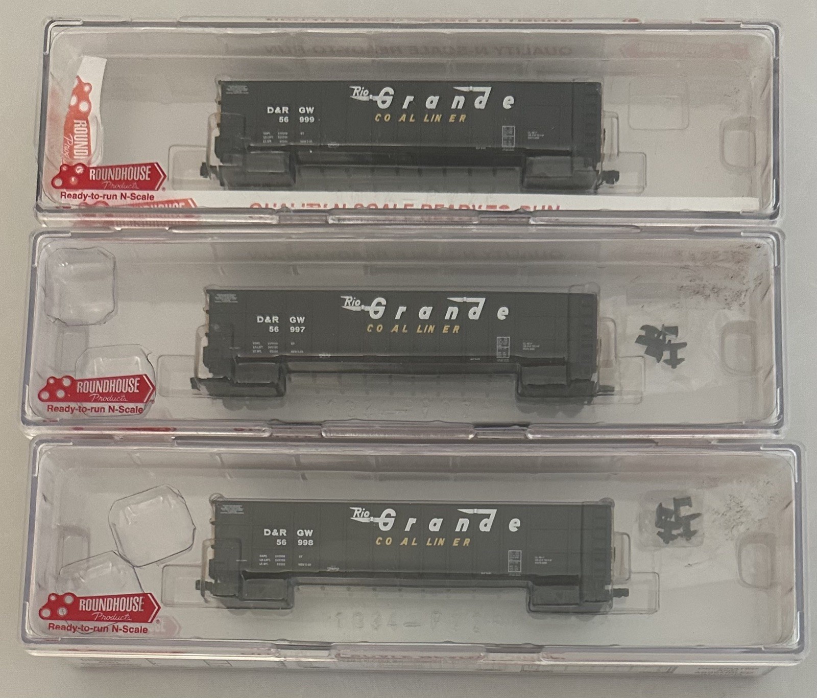 Huge N Scale Lot | D&RGW | 52 Freight Cars + 4 Locomotives | Rio Grande