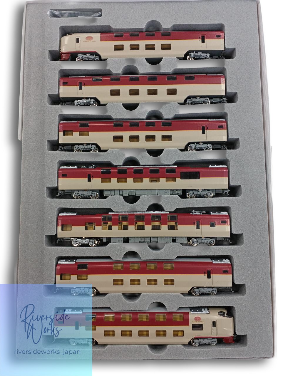 KATO N Gauge 10-386 285 Series 0 Sunrise Express Model Train