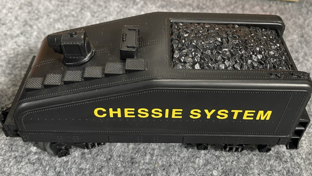 Lionel Electric Trains Chessie System 2-4-0 Steam Locomotive And Tender 6-18713