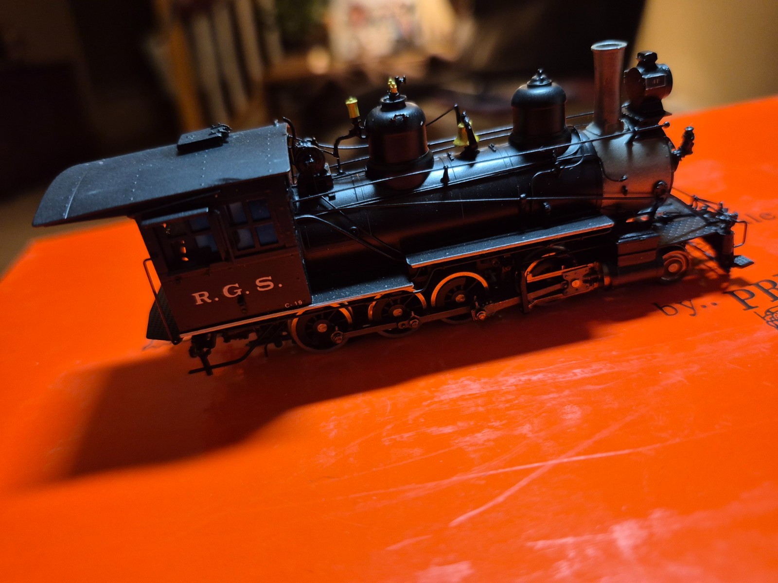Precision Scale Co R.G.S. C-19 2-8-0 HOn3 Factory Painted #41