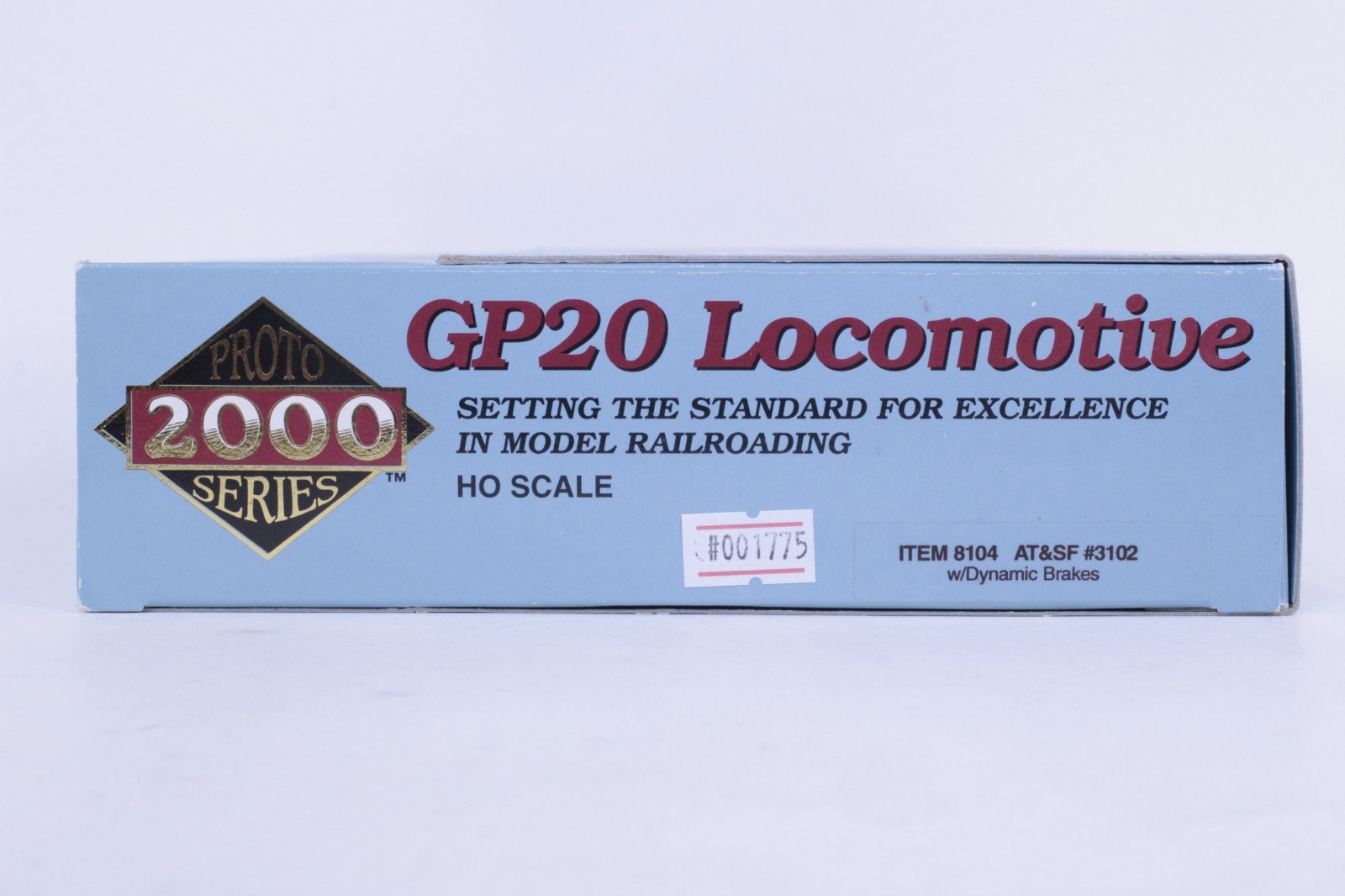 Proto 2000 HO Scale Santa Fe #3102 GP20 DC Powered Locomotive New Gears