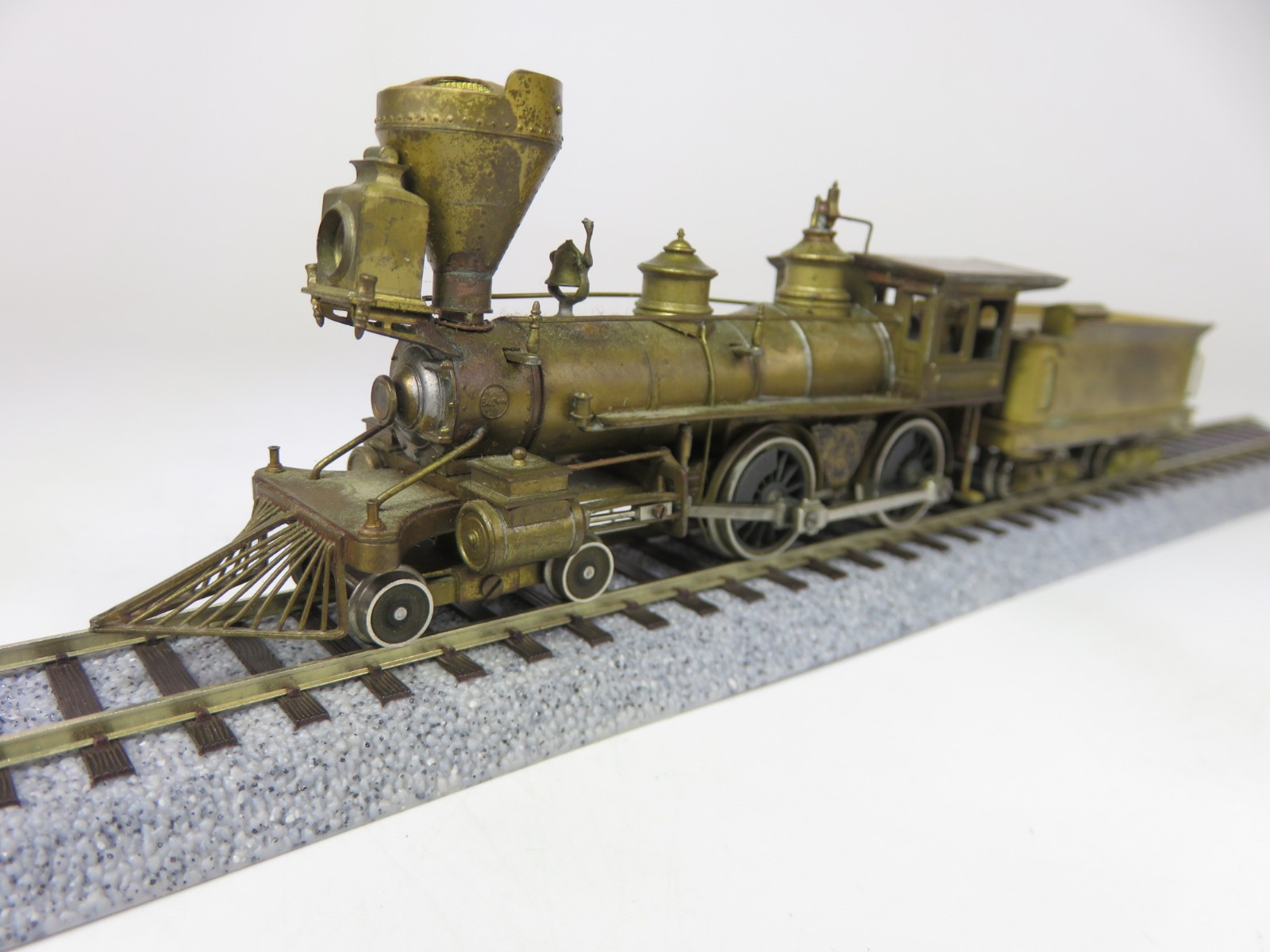 Pacific Fast Mail Brass HO Scale V&T Virginia Truckee 4-4-0 Steam Locomotive