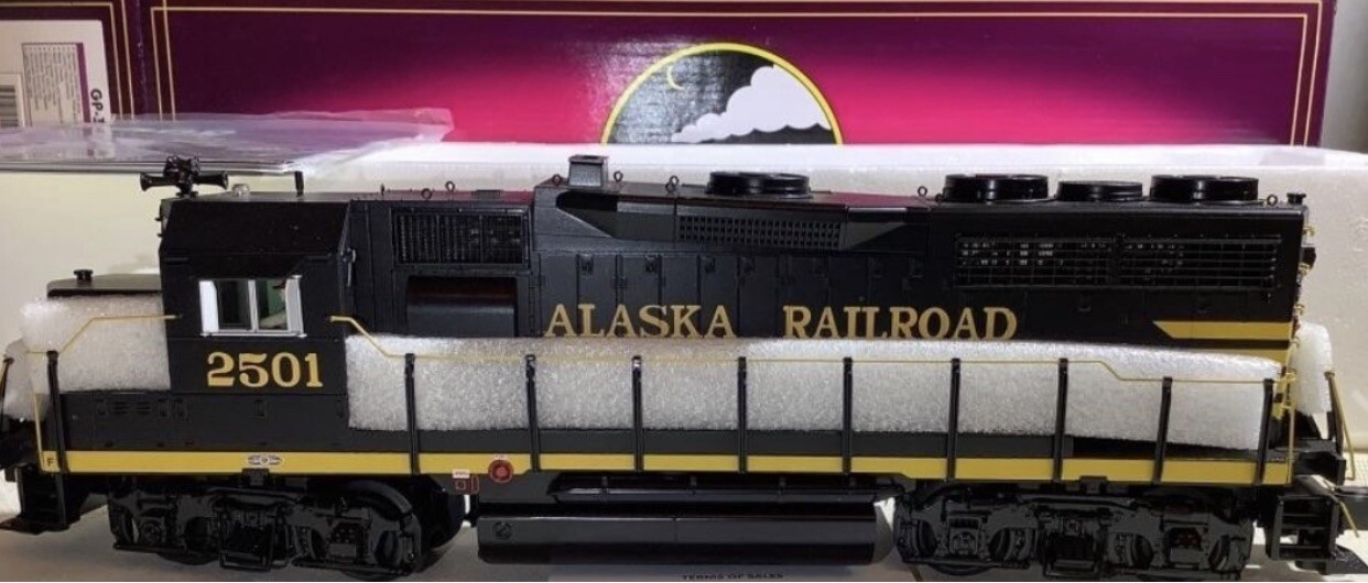 MTH PREMIER ALASKA RAILROAD GP-35 DIESEL ENGINE 20-2903-1 LOCOMOTIVE PROTO 2