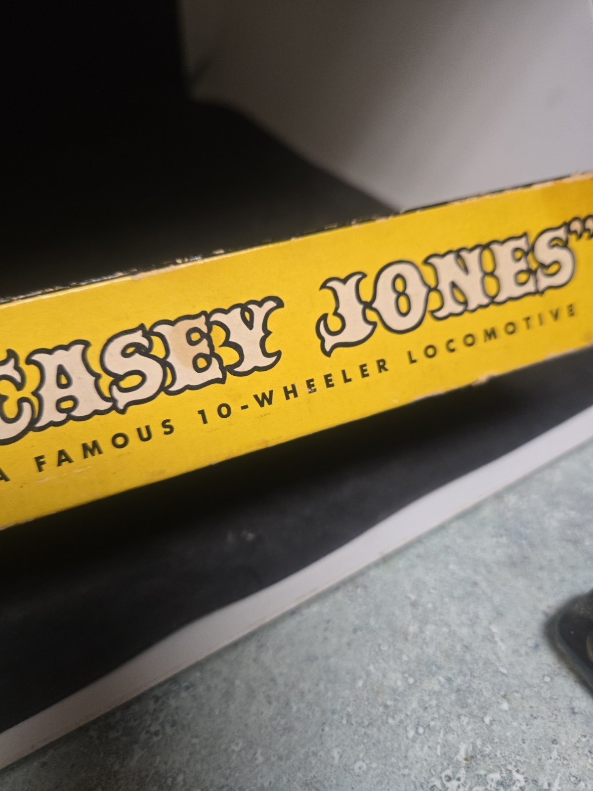 A Rare Varney 1950’s HO Scale Die Cast Casey Jones Famous 10 Wheeler Untested
