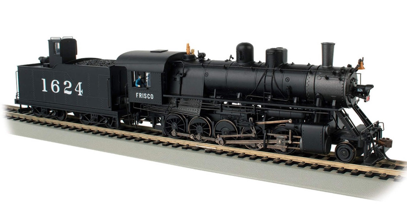 Bachmann Spectrum 85403 HO Scale 2-10-0 Decapod Steam Locomotive Frisco SLSF 162