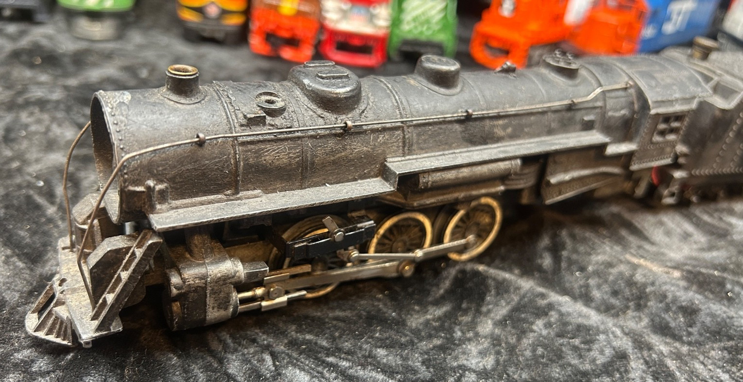 A.C. Gilbert American Flyer Train HO Scale Locomotive & Tender Rare P9489 c3-1
