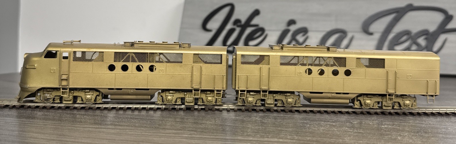 Hallmark Models HO Brass Misc. Roads EMD FT-A&B Diesel Loco – Unpainted/LNIB!