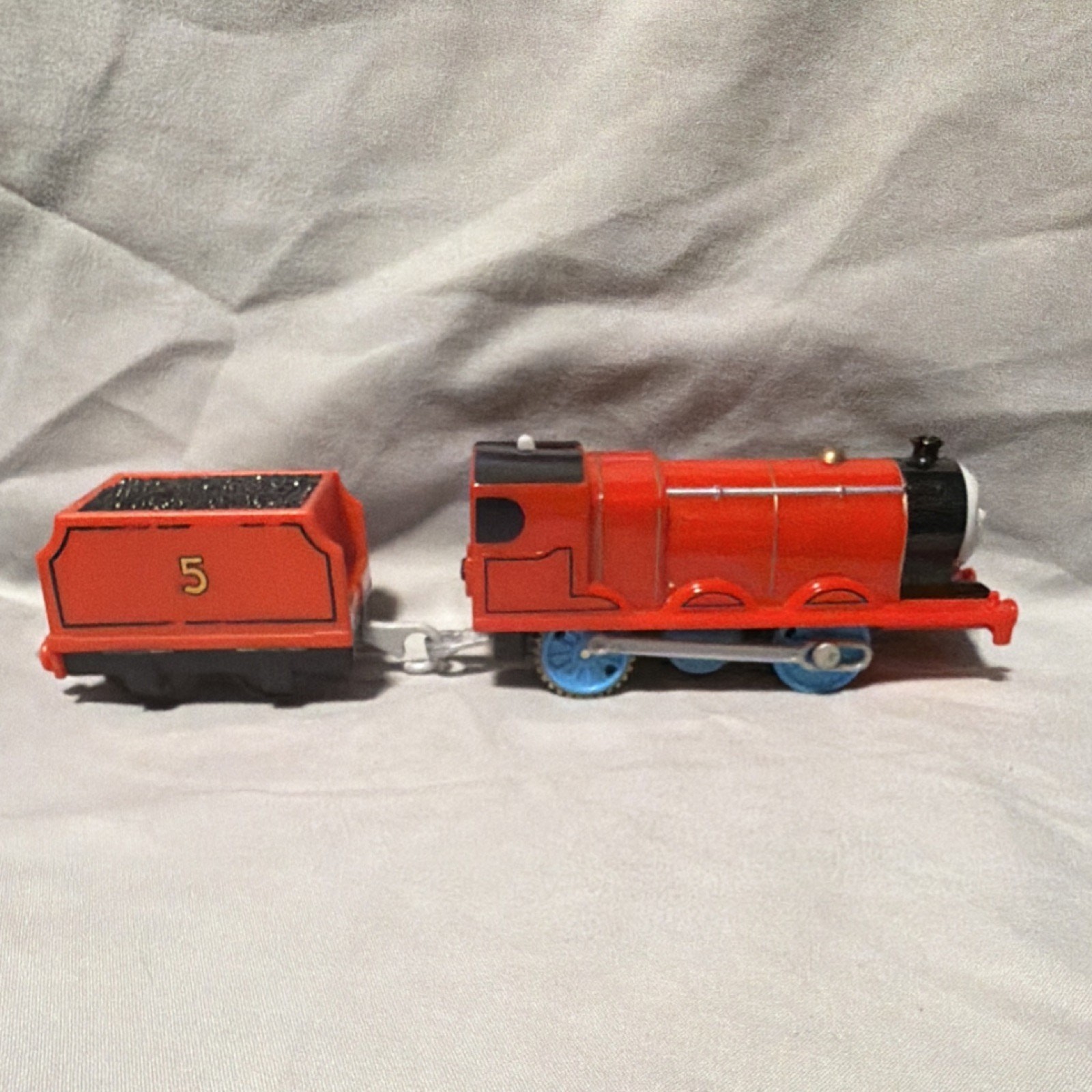 Mattel Thomas & Friends James Locomotive Tender Train 2013 – Tested & Working