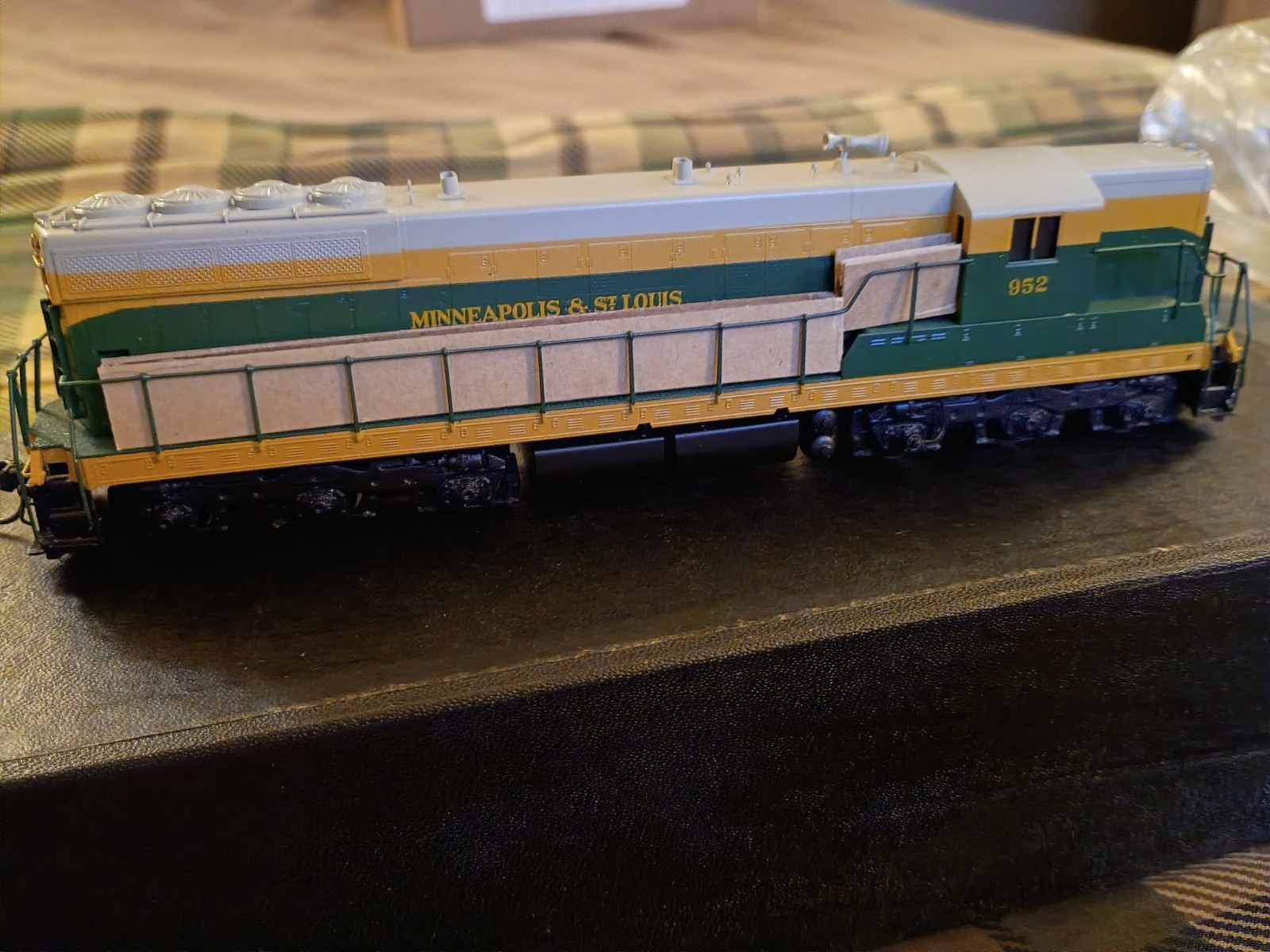 Hallmark Models HO-Scale Brass M&St.L SD-7 Diesel Locomotive – Custom Painted