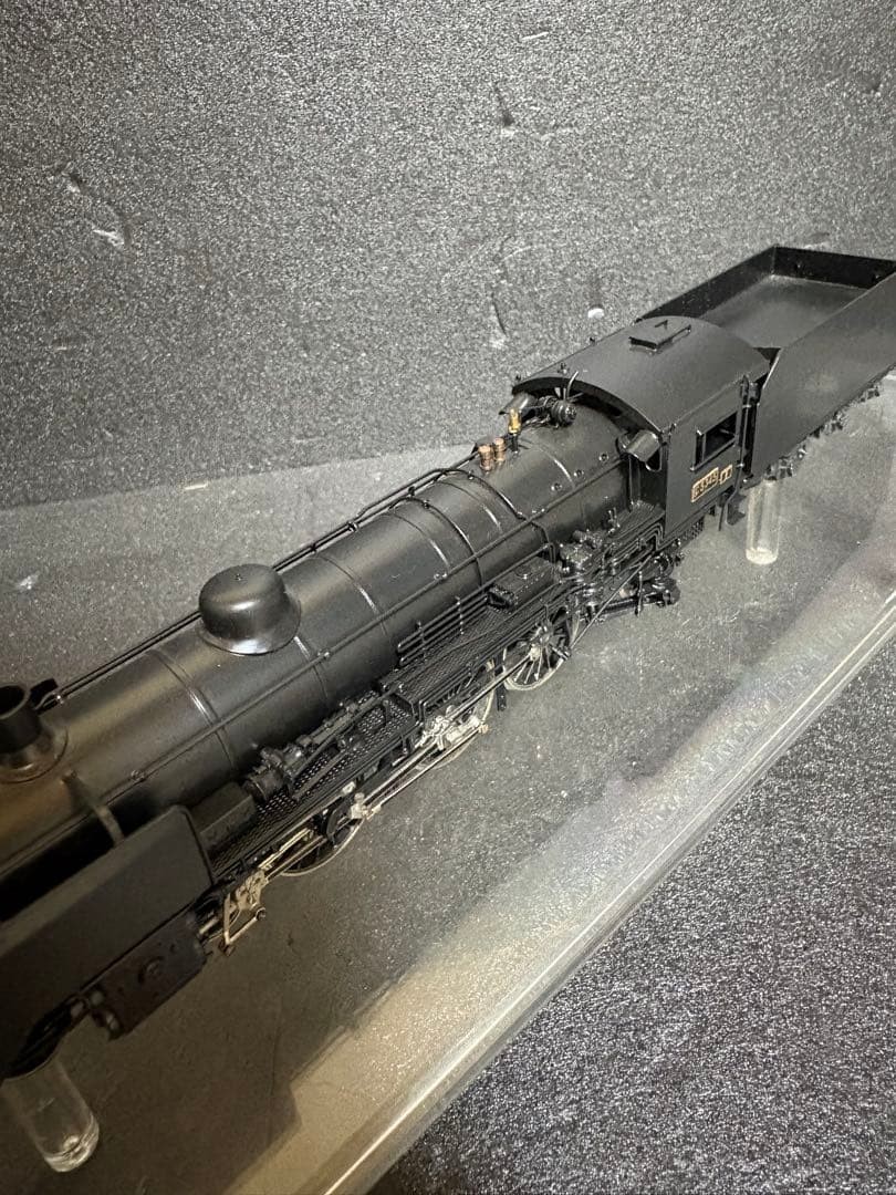 Tenshodo JNR C53 Steam Locomotive No.488 with Def HO Gauge 1/80 Brass 3-Cylinder