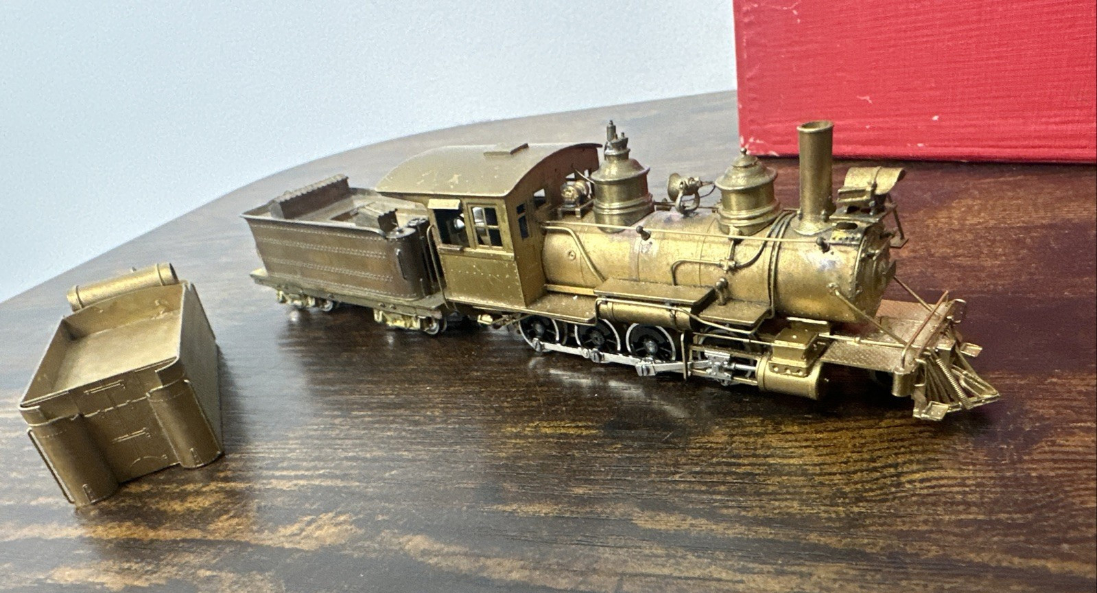 Westside Model Co. HOn3 Brass 2-8-0 Class C-16 D&RGW #278 w/Custom Tender DNR