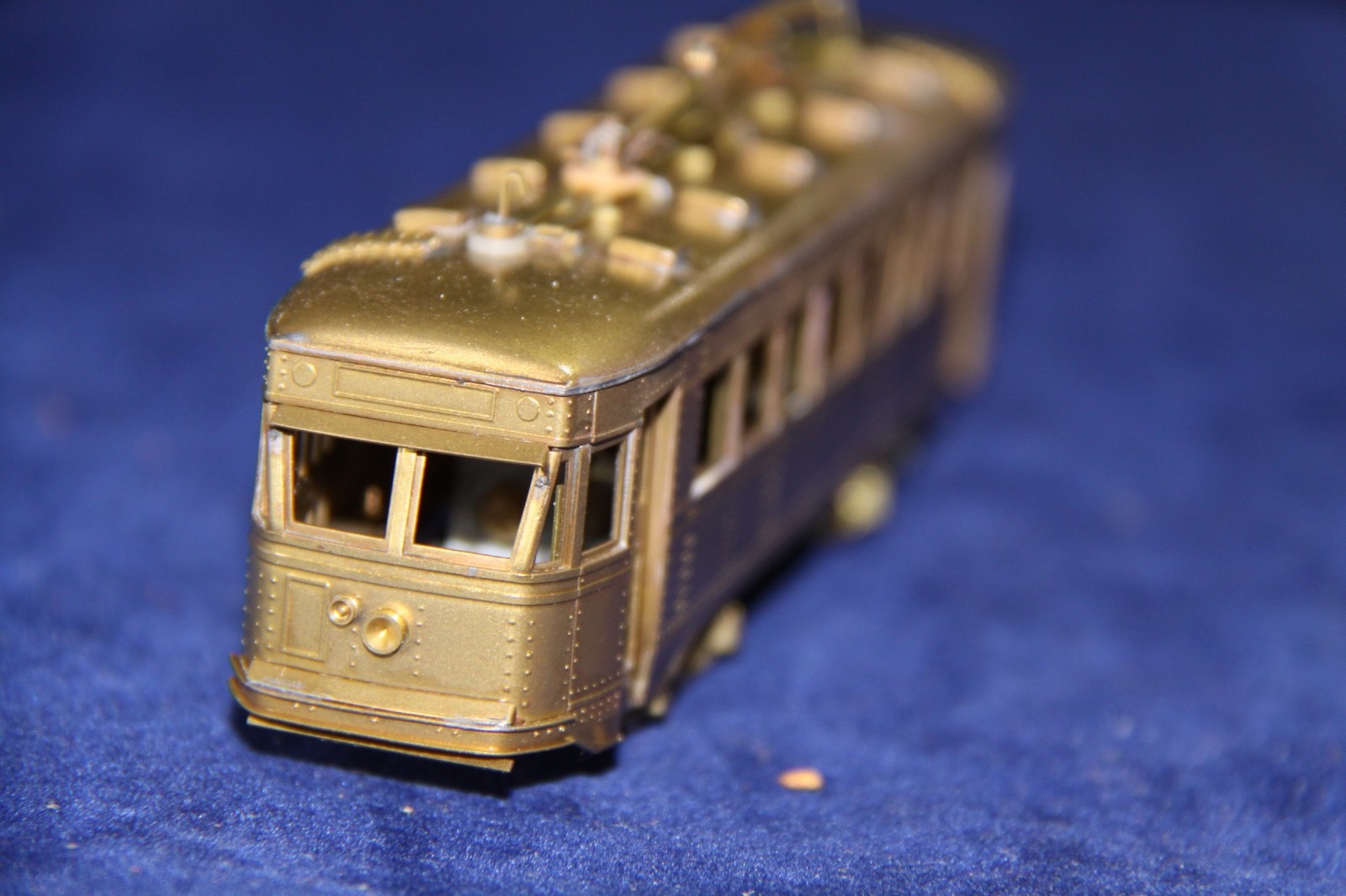 1136 – 1930 Brill Master Unit Brass Trolley HO Scale – Northwest Short Line