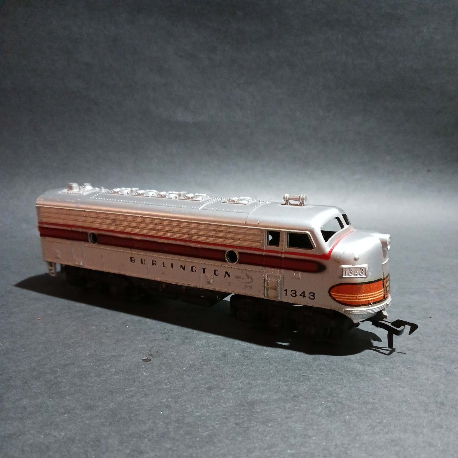 Fleischmann HO Scale Diesel Locomotive Burlington 1343 Tested Runs