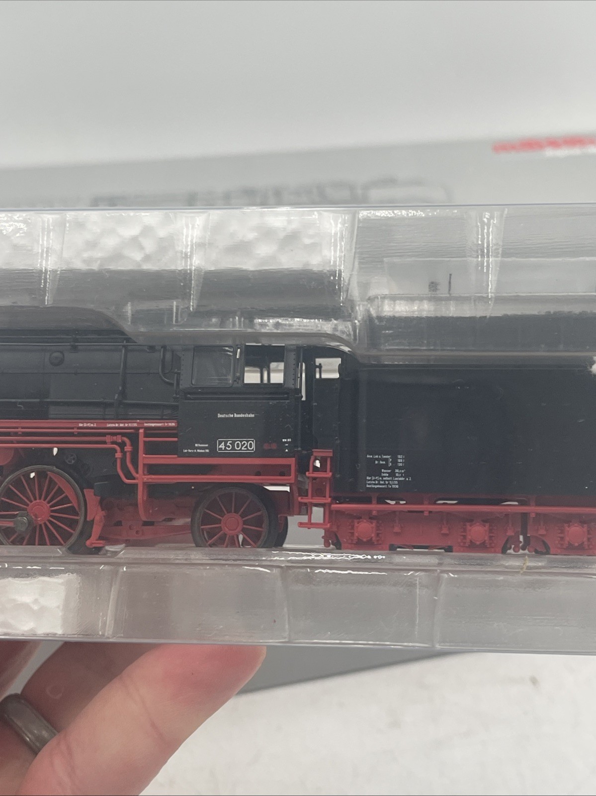 MARKLIN DIGITAL HO 37450 3-RAIL #45 020 DEUTSCHE BAHN 2-10-2 BR 45 HEAVY FREIGHT
