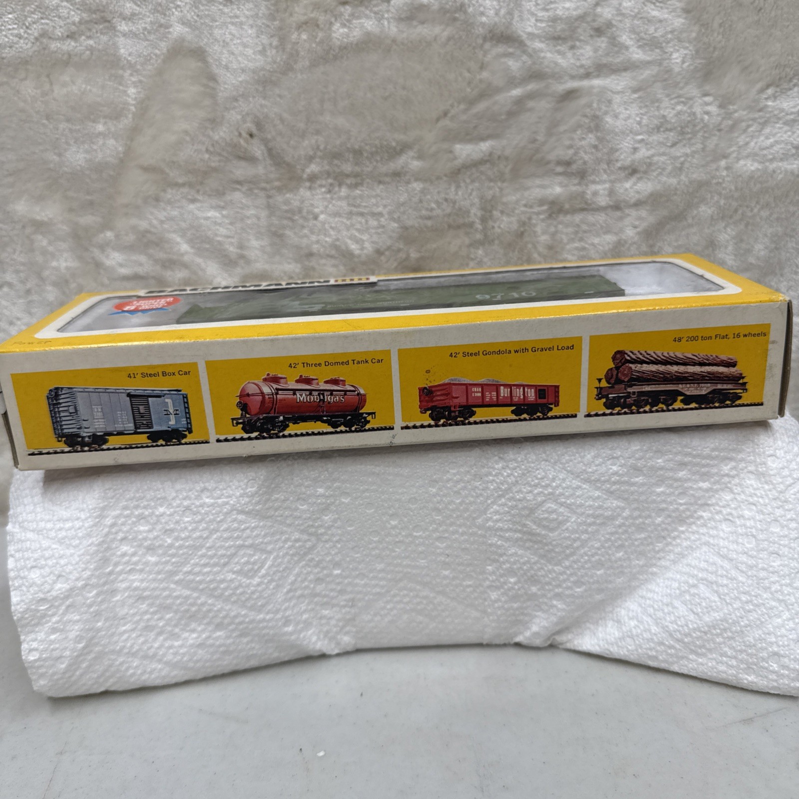 Vintage Bachman HO Scale-Burlington Northern Diesel Locomotive- NIB