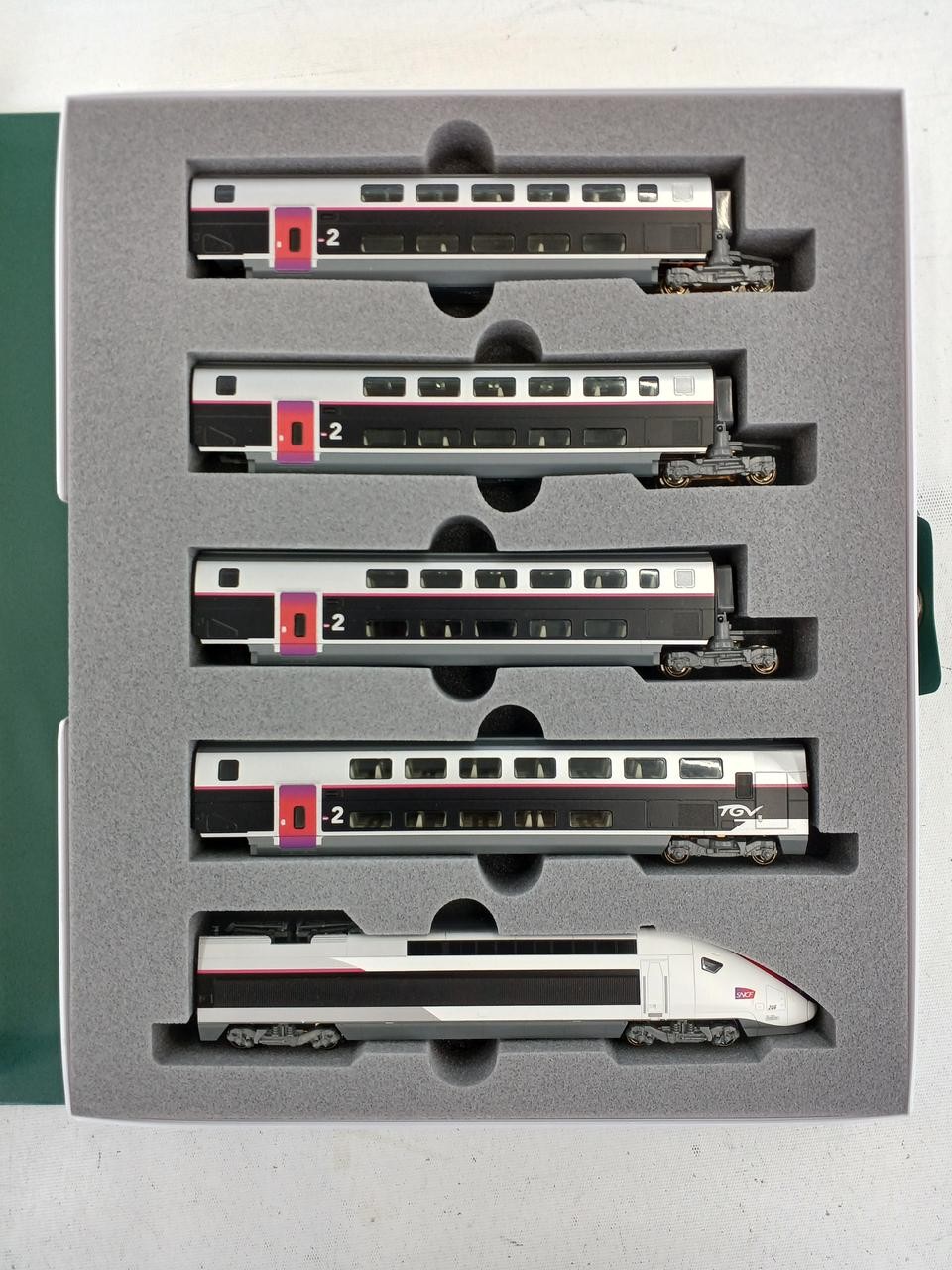 KATO 10-1324 TGV Duplex Paint 10-Car Set