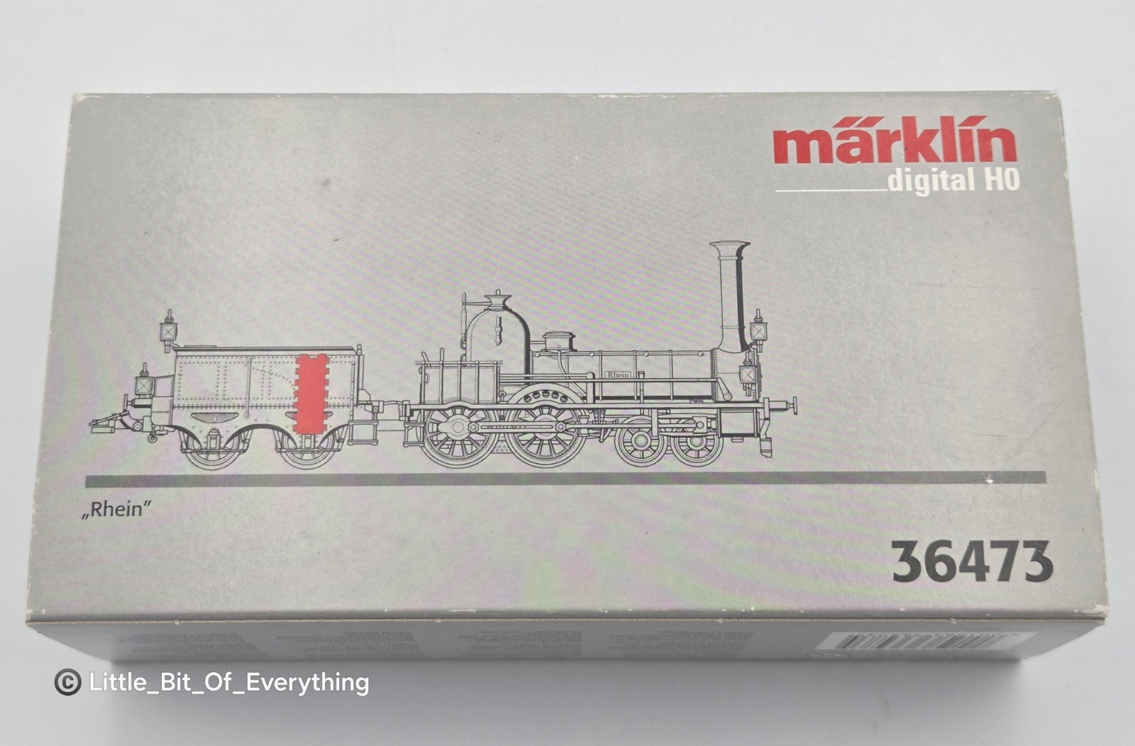 Märklin: Old-Timer Steam “Rhein” Loco of SNB / #36473 – Digital AC