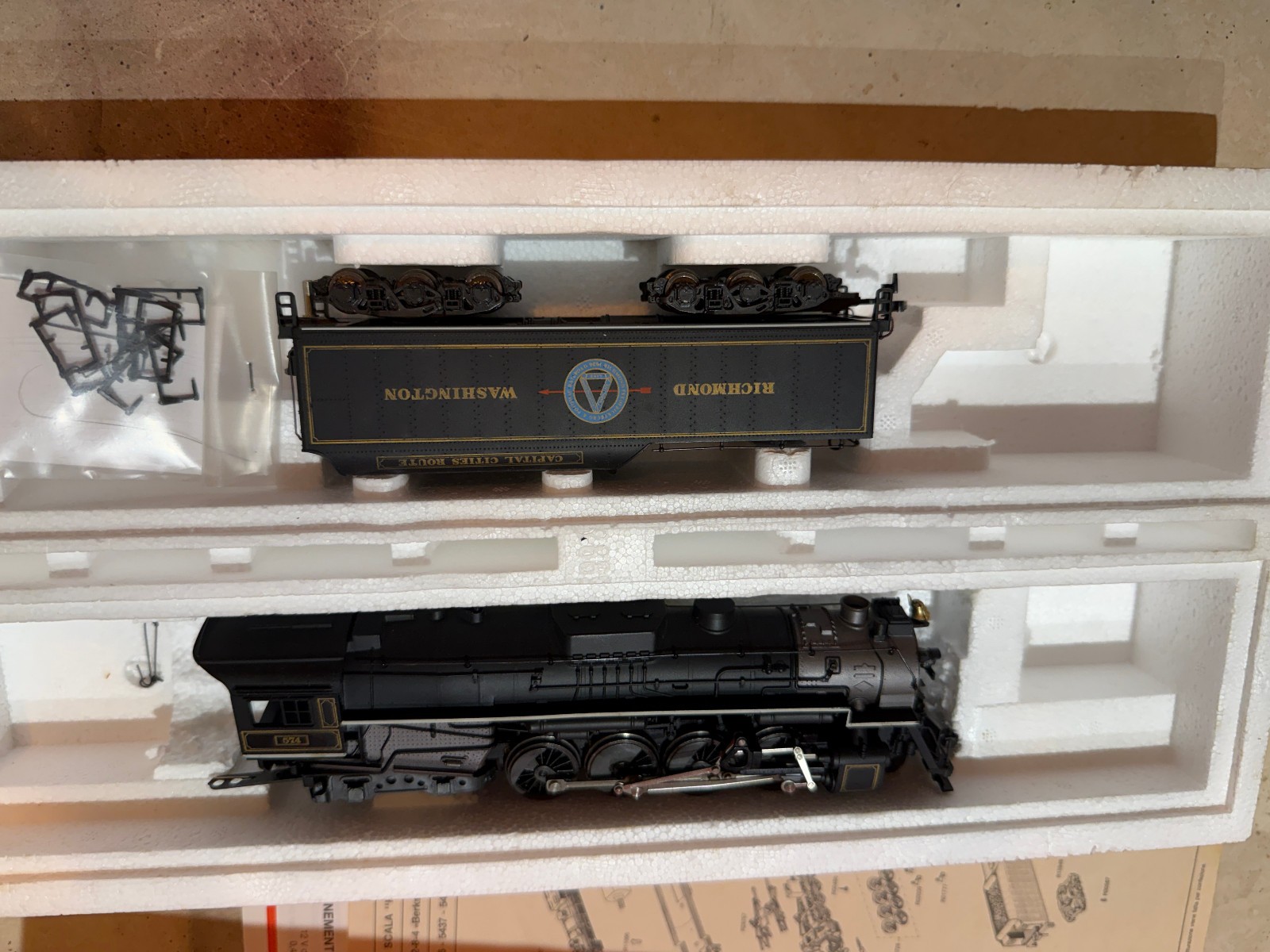 Rivarossi 5435 HO Scale 2-8-4 Berkshire