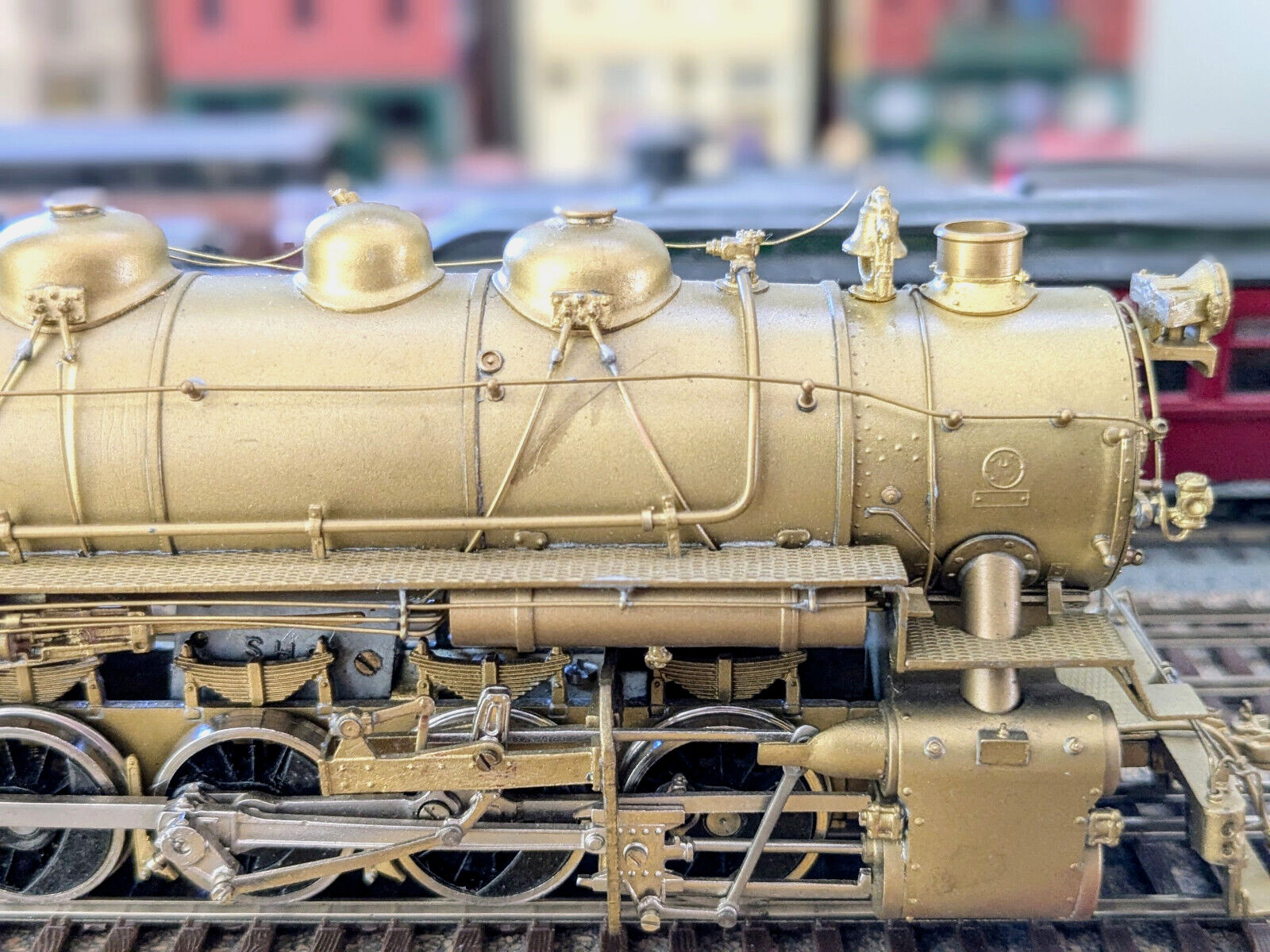 WESTSIDE SAMHONGSA BRASS “B&O U-1 0-10-0” HO **BACKHEAD **CAN MOTOR **RUNS G@@D!